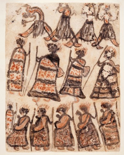 Wurundjeri People by William Barak